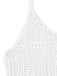 Copricostume Hollow U-Neck Side con Spacco Anni '80 4
