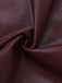 Wine Red 1940s Tie Neck Leather Patchwork Dress - vintage dress, retro fashion, elegant red
