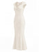 [Pre-Sale] Yellow 1970s Lace Mermaid Dress 3