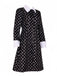 [Prevendita] Abito stile Mercoledì Addams nero anni '40
