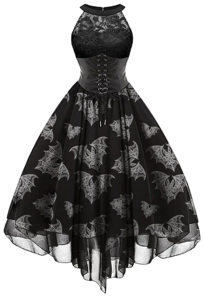 Abito in pizzo gotico steampunk di Halloween anni '50
