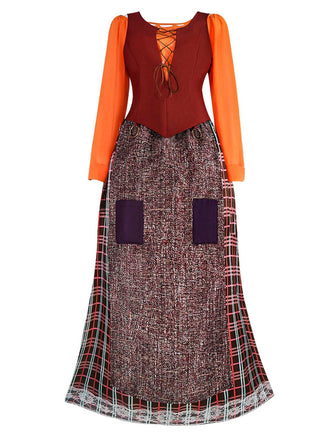 Costume da strega Mary Sanderson Halloween anni '30