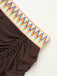 Set Tankini Chevron in Rete Patchwork Anni '40 8