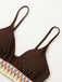 Set Tankini Chevron in Rete Patchwork Anni '40 7