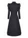 Costume da strega Elphaba ispirato Wicked con cappello nero anni '40