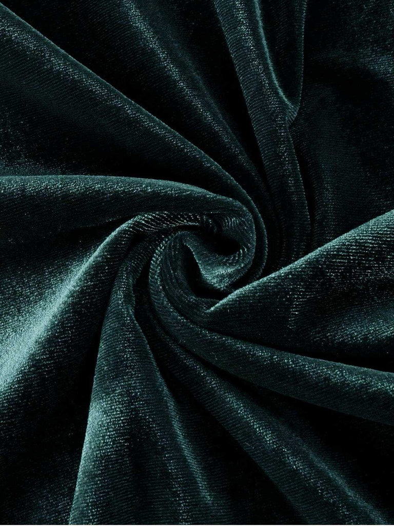 Abito formale in velluto spalle scoperte bordeaux anni '30