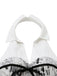[Pre-Vendita] Abito Grigio Newspaper con Stampa Halter con Scollo a V Anni '60 5