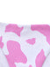 Set Bikini Anni '70 con Stampa Mucca a Coste