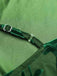 Abito vintage floreale verde anni '60
