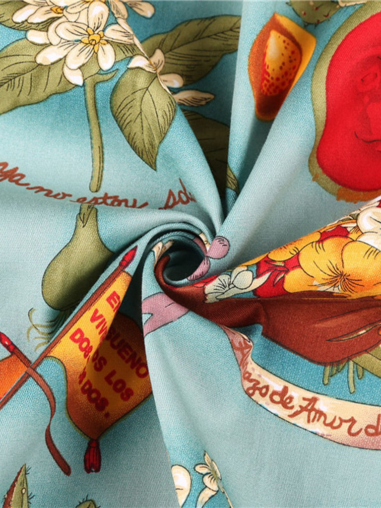 Vestito Swing Fumetti anni '50