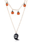 Collana di zucca di Halloween retrò