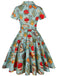 Vestito Swing Fumetti anni '50