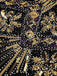 Abito Flapper con paillettes oro anni '20