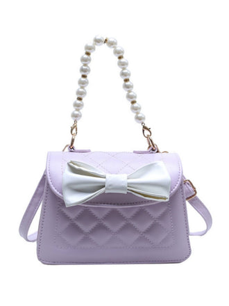 Borsa Retrò con fiocco e perle