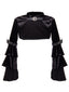 Coprispalle gotico in pelle Steampunk di Halloween