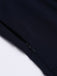 Top solido blu navy con scollo quadrato