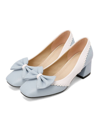 Scarpe con tacco alto Mary Jane retrò