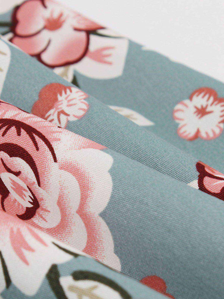 Abito Swing Patchwork Floreale anni '50