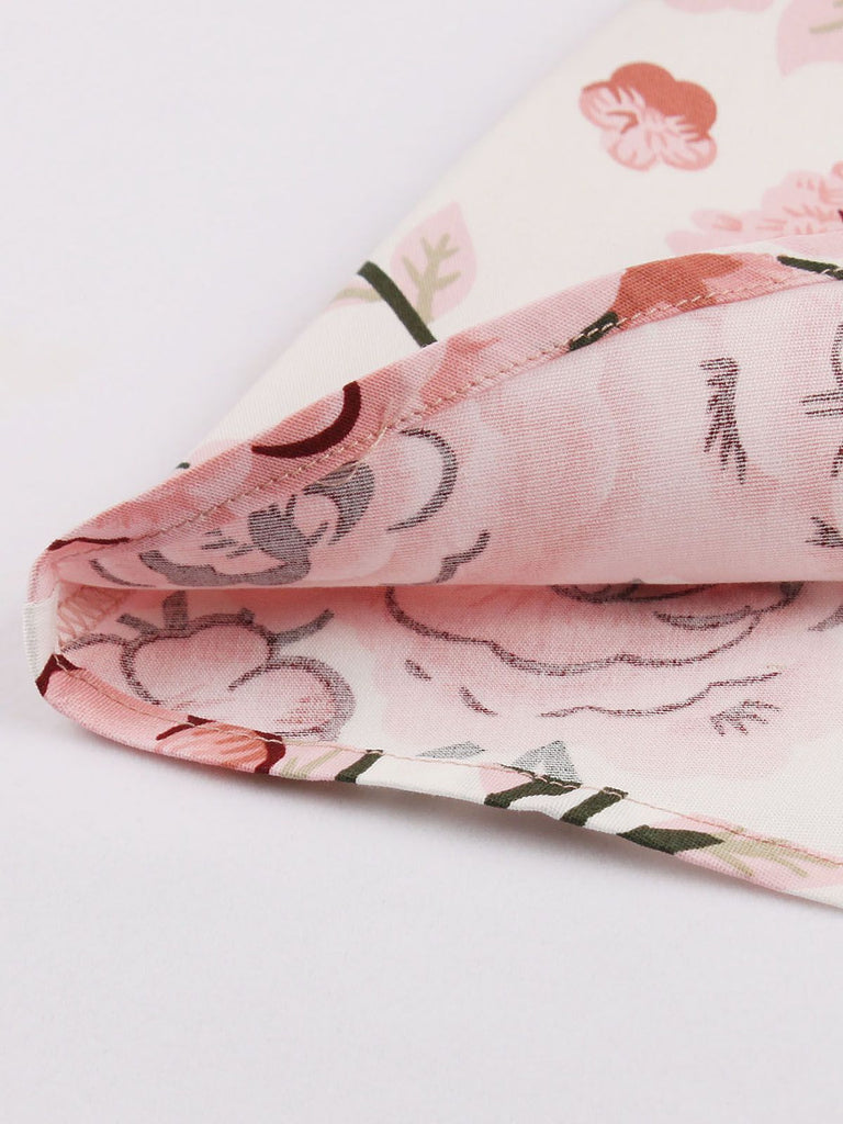 Abito Swing Patchwork Floreale anni '50