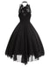 Abito in pizzo steampunk gotico di Halloween