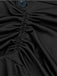 Gonna con volant gotica in pizzo solido di Halloween