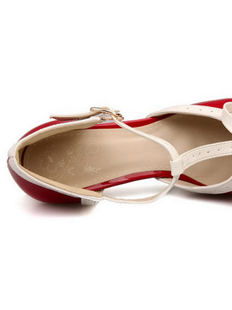 Tacchi alti con fiocco Retrò