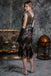 Abiti da flapper con frange e perline anni '20