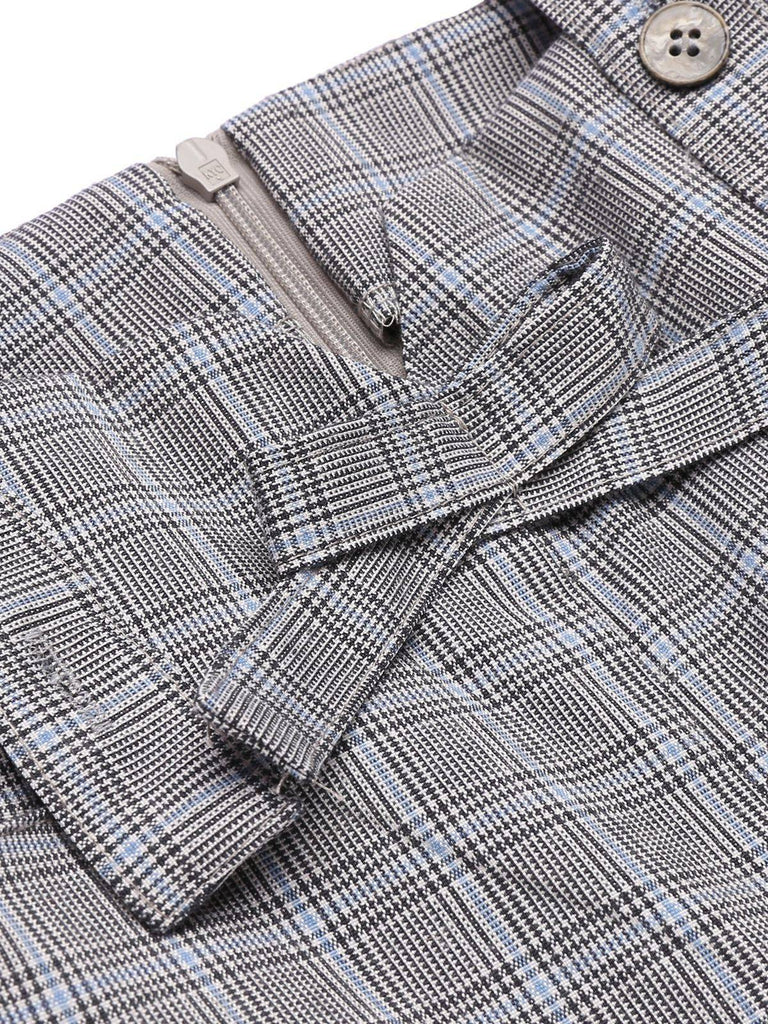 2 pezzi camicetta anni '50 e pantaloni con bretelle