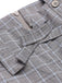 2 pezzi camicetta anni '50 e pantaloni con bretelle