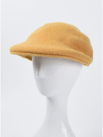 Cappello da pittore in tinta unita in lana retrò